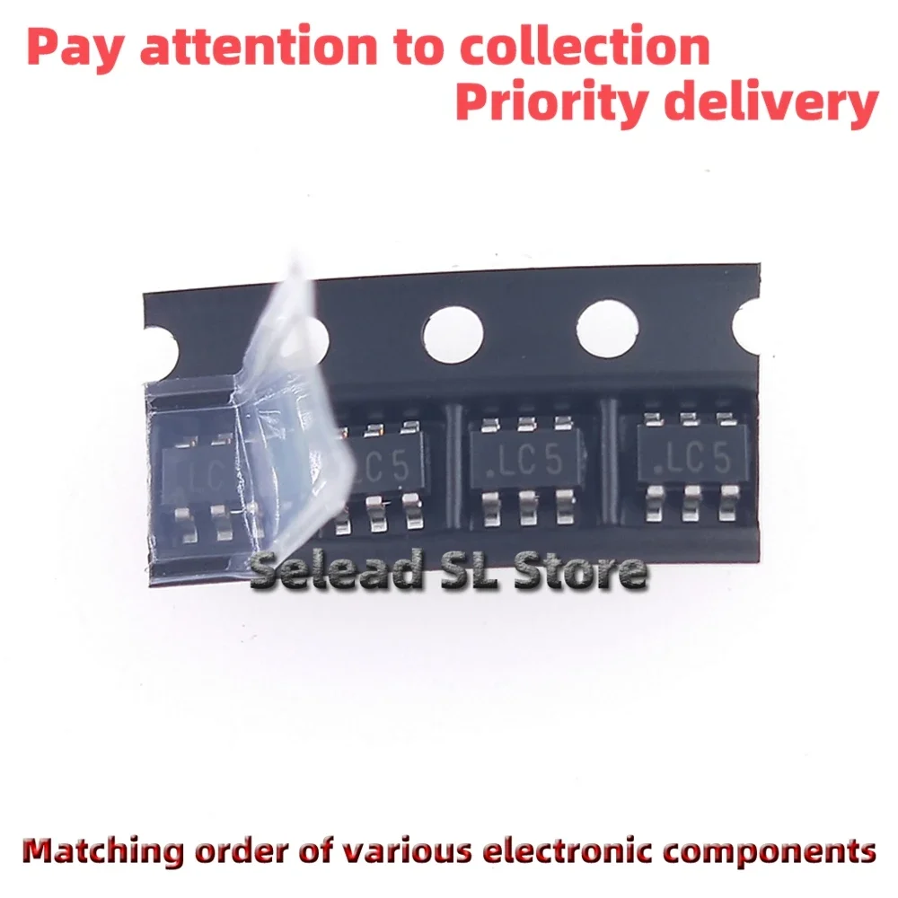 500 unids/lote PDWL 050019 -SOT236 Serigrafía LC5 SOT23-6 Nuevo diodo de protección electrostática ESD/TVS