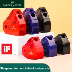 Faber-Castell Pencil Sharpener for Use with Pencils and Colored Pencils Various Barrel Thickness,Standard and Broad Shaft Sizes