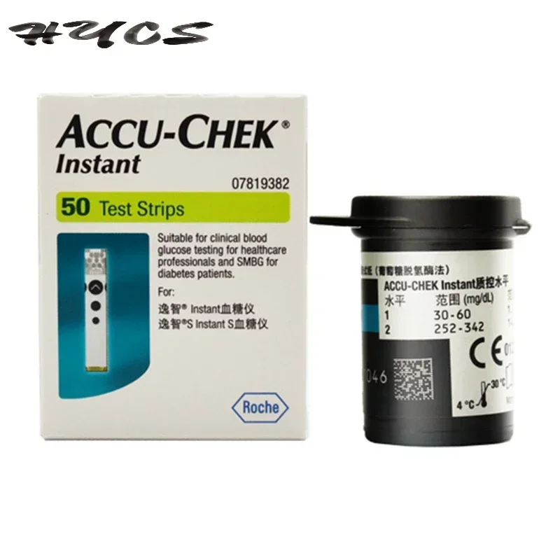 ACCU Chek Instant S Blood Glucose meter and Blood Glucose 50pcs Test Strips