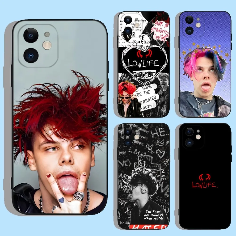 Чехол для телефона Y-Yungblud Lowlife для Apple iPhone 15,14,13,12,11,XS,XR,X,8,7,Pro,Max,Plus,mini, силиконовый черный чехол