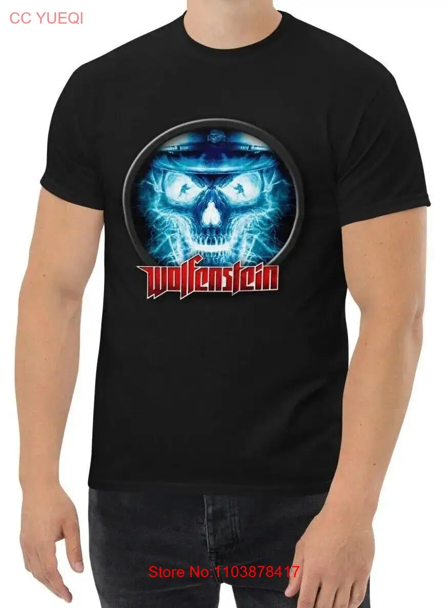 Новая Винтажная Мужская футболка Wolfenstein в стиле ретро, разные цвета