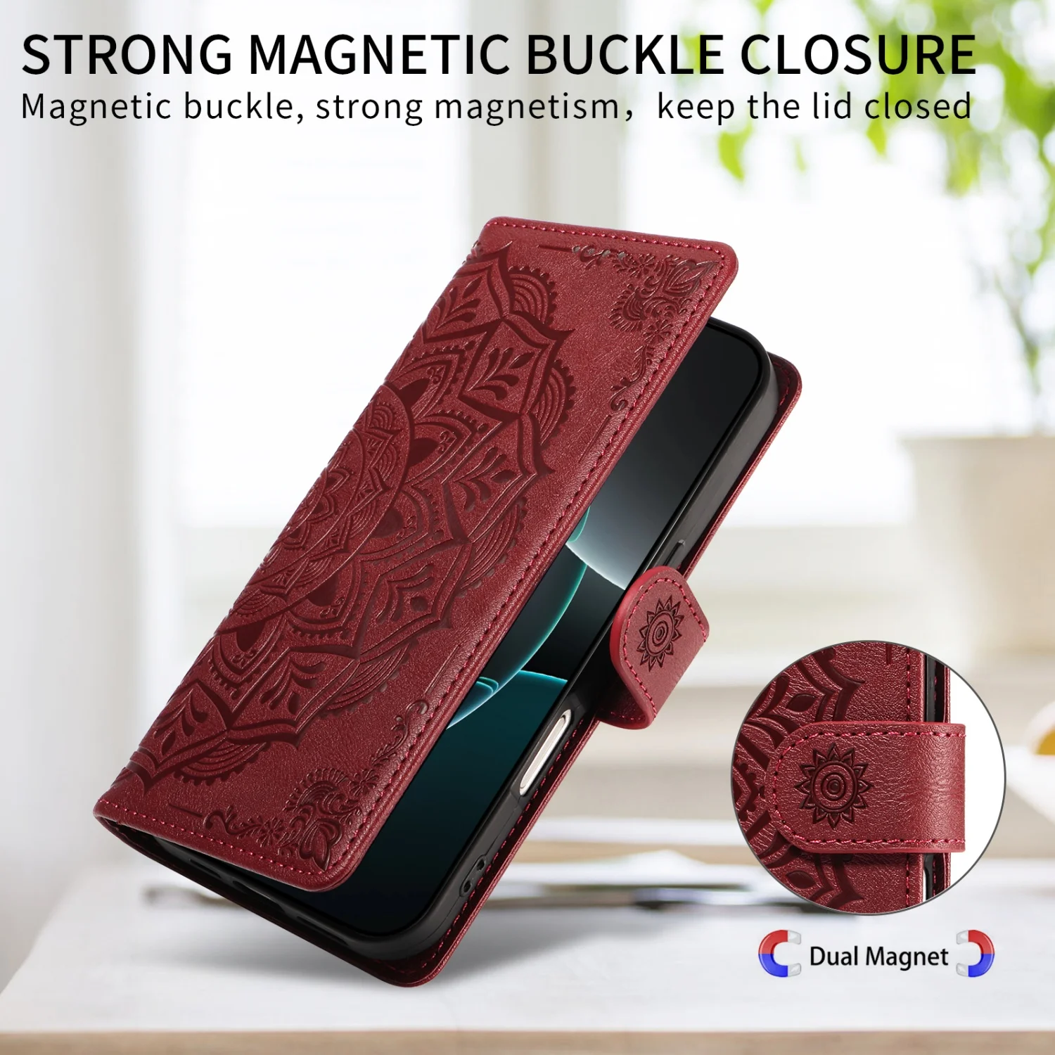 Luxury PU Leather Flip Case For Xiaomi Redmi Note 15 14 13 12 Pro Plus Holder Wallet Cover For Redmi Note 8T 9S 10S 11 Pro Coque