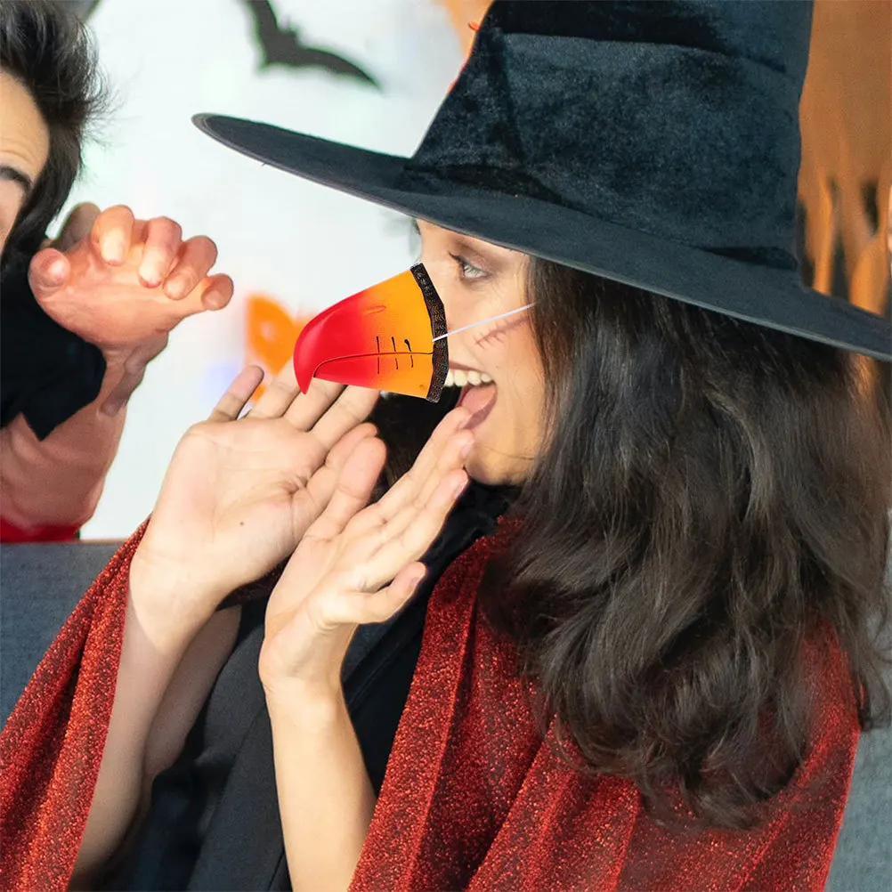 

Realistic Parrot Nose Vinyl Cosplay Prop Portable Animal Dress Up Accessory Halloween Party Supply Simulation Nose Costume