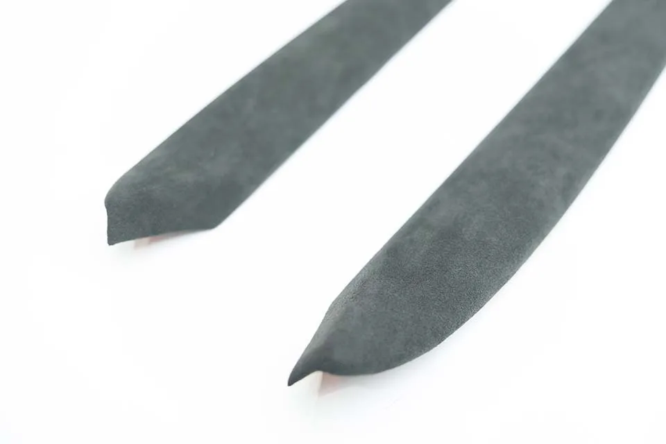 Für Tesla Modell 3 Modell Y 2020-2024 Alcantara Material Wildleder Hergestellt Dashboard Abdeckung Tür Trim Auto Innen Dekoration zubehör – Detail 11