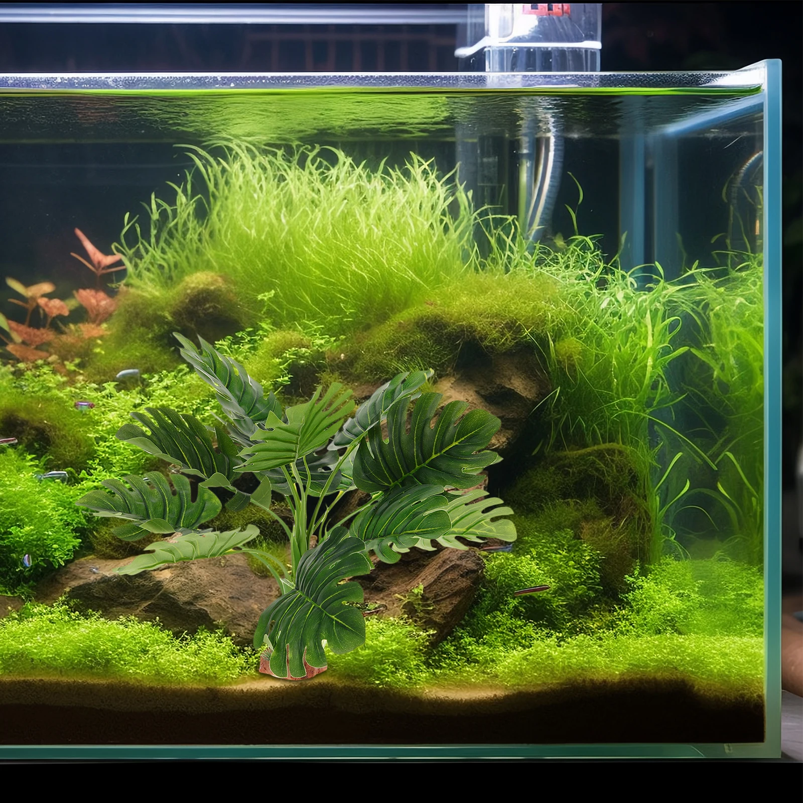 

Simulated Aquatic Plants Realistic Fake Aquarium Decorations Plastic Fish Tank Plants Artificial Plant Ornaments Lifelike