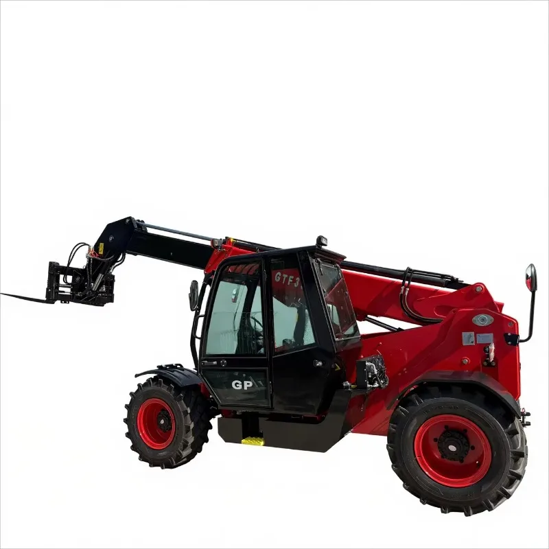 Customized 3.5t Mini Small Telehandler Boom Forklift 7m Lifting Height Telehandler Telescopic Handler Diesel Forklift Truck
