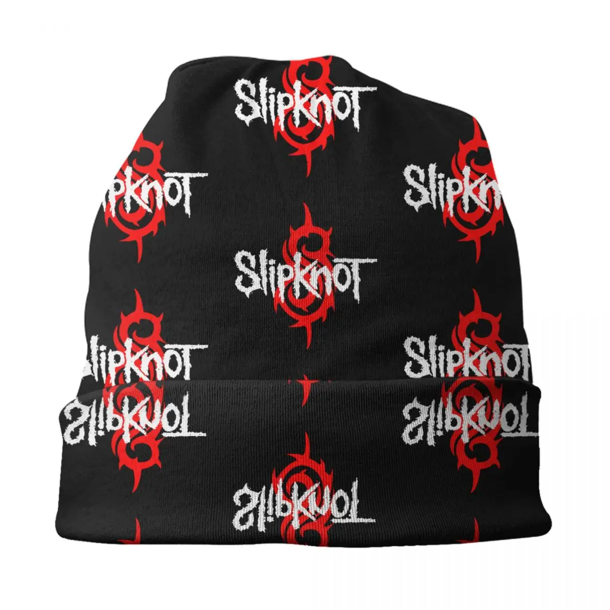 Slipknots Bonnet Hats Fashion Knit Hat For Women Men Winter Warm Heavy Metal Rock Music Gift Skullies Beanies Caps