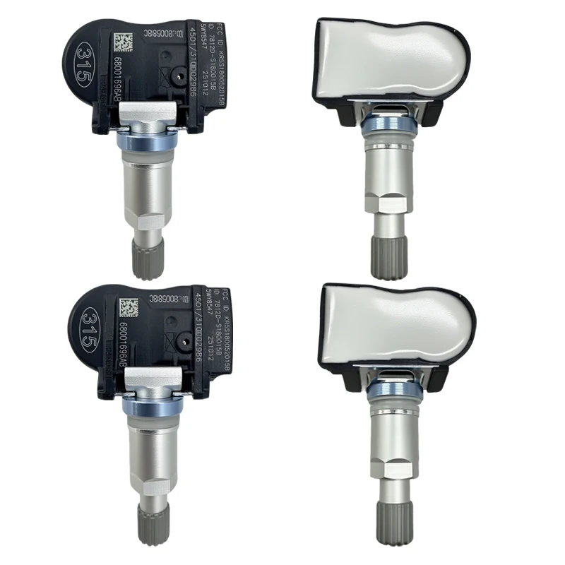 1/4PCS 315MHZ Tire Pressure Monitoring Sensor TPMS 68001696AB,68001696AA Fit for Jeep Compass Chrysler Sebring Dodge Charger