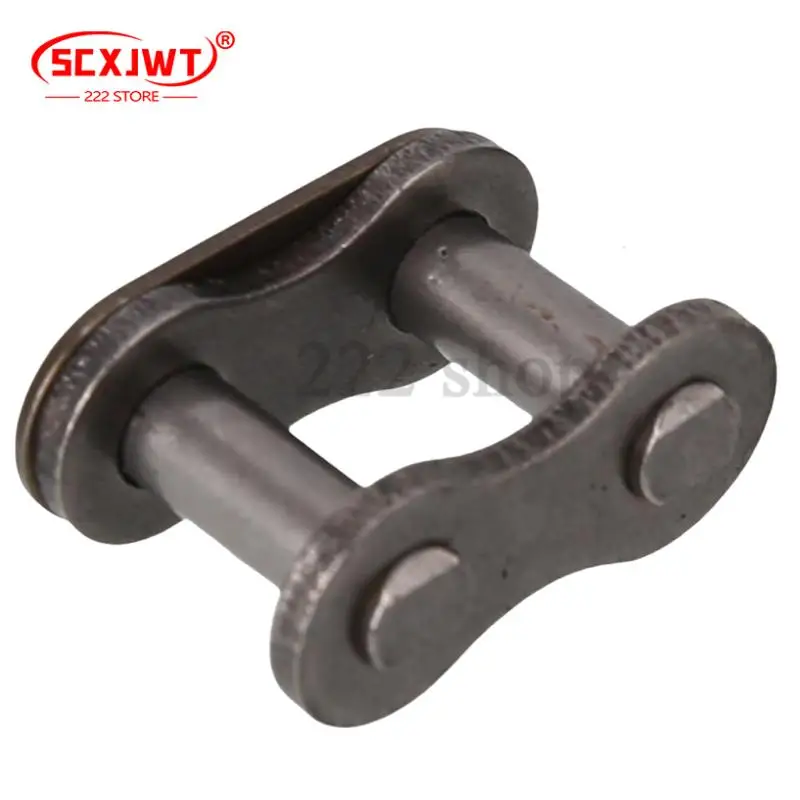 مشبك سلسلة بإبزيم كامل - سلسلة دوارة قصيرة من الفولاذ الكربوني بصف واحد لتطبيقات النقل الصناعي