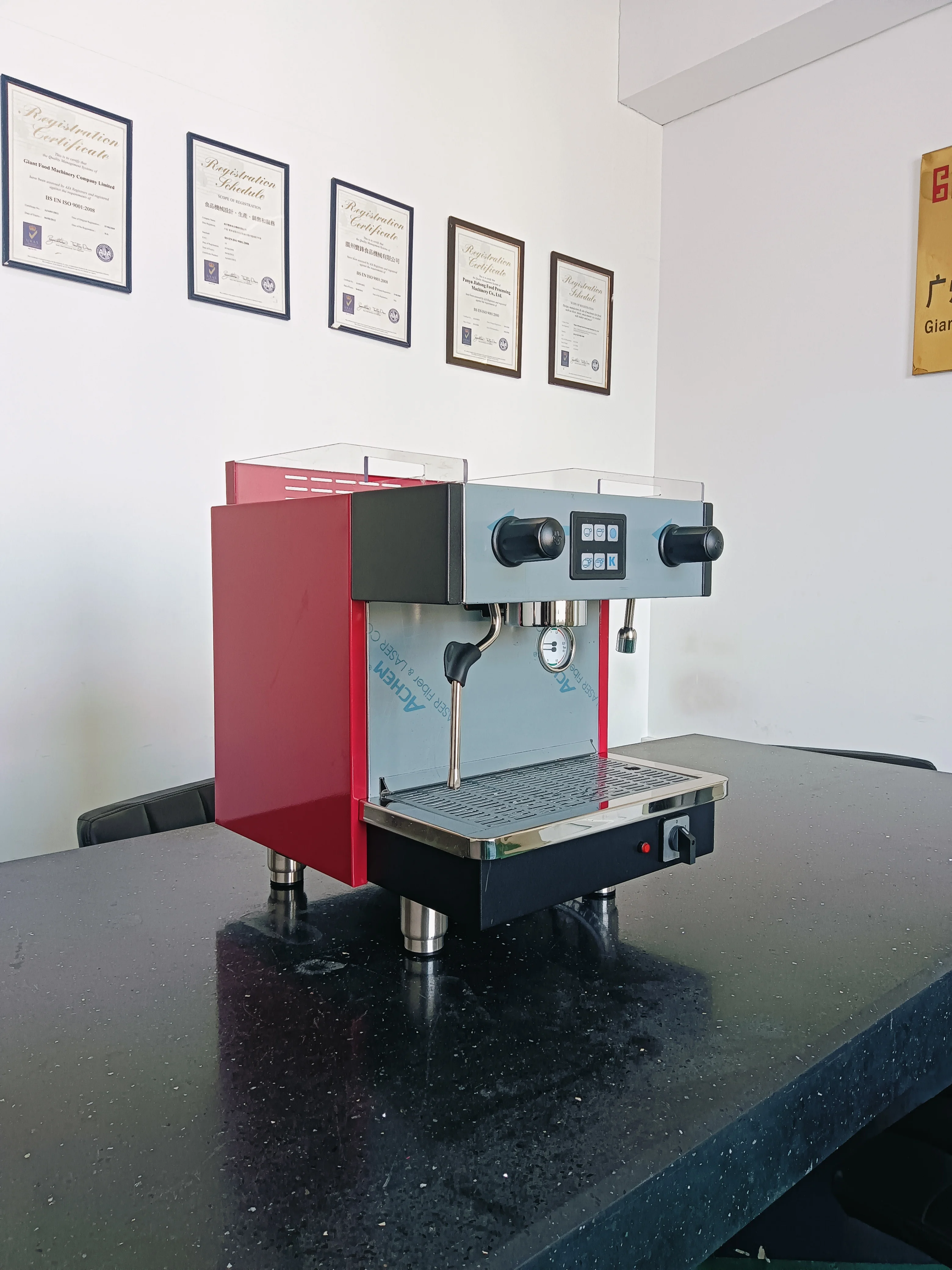 &A*Professional Manual Commercial Semi-automatic Coffee Machine Coffee Machine Customization Can Make Milk Foam Cappuccino