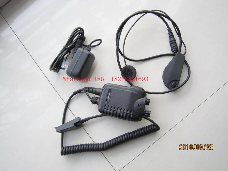 TBR-180E Headphones Intercom Bone Conduction Mask Communication Tactical Headset Microphone