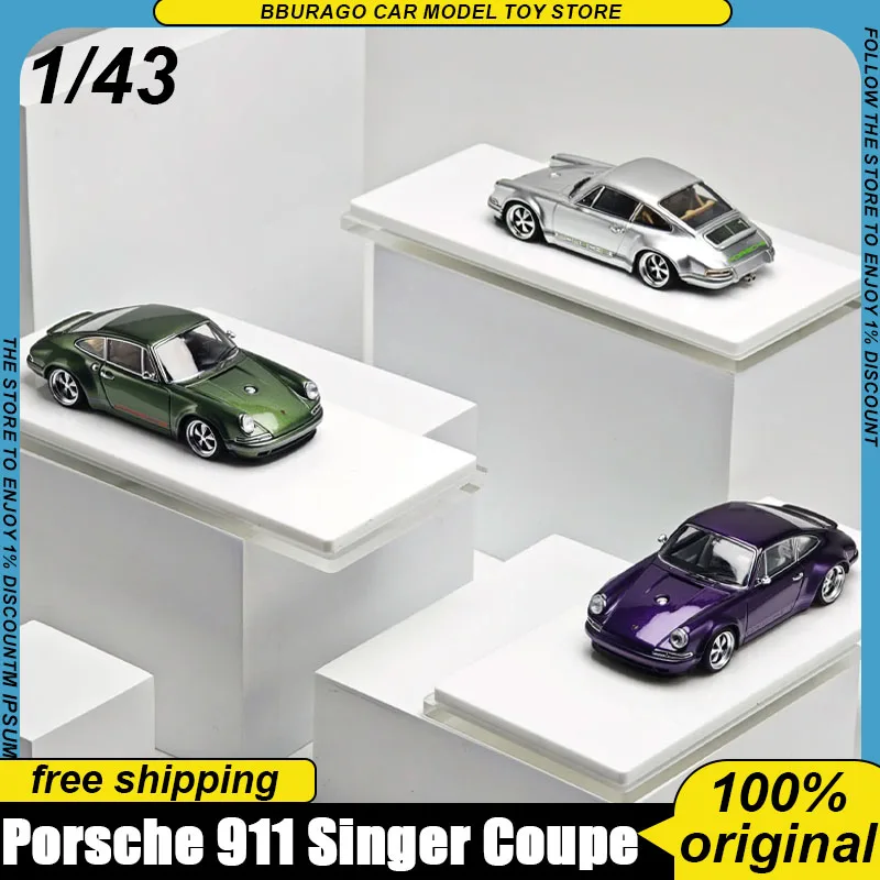

Pre-Sale Zm Zincit Model 1:43 Diecast Porsche 911 Singer Coupe Replica With Multiple Finishes For Collectors Toys Ornament Gifts