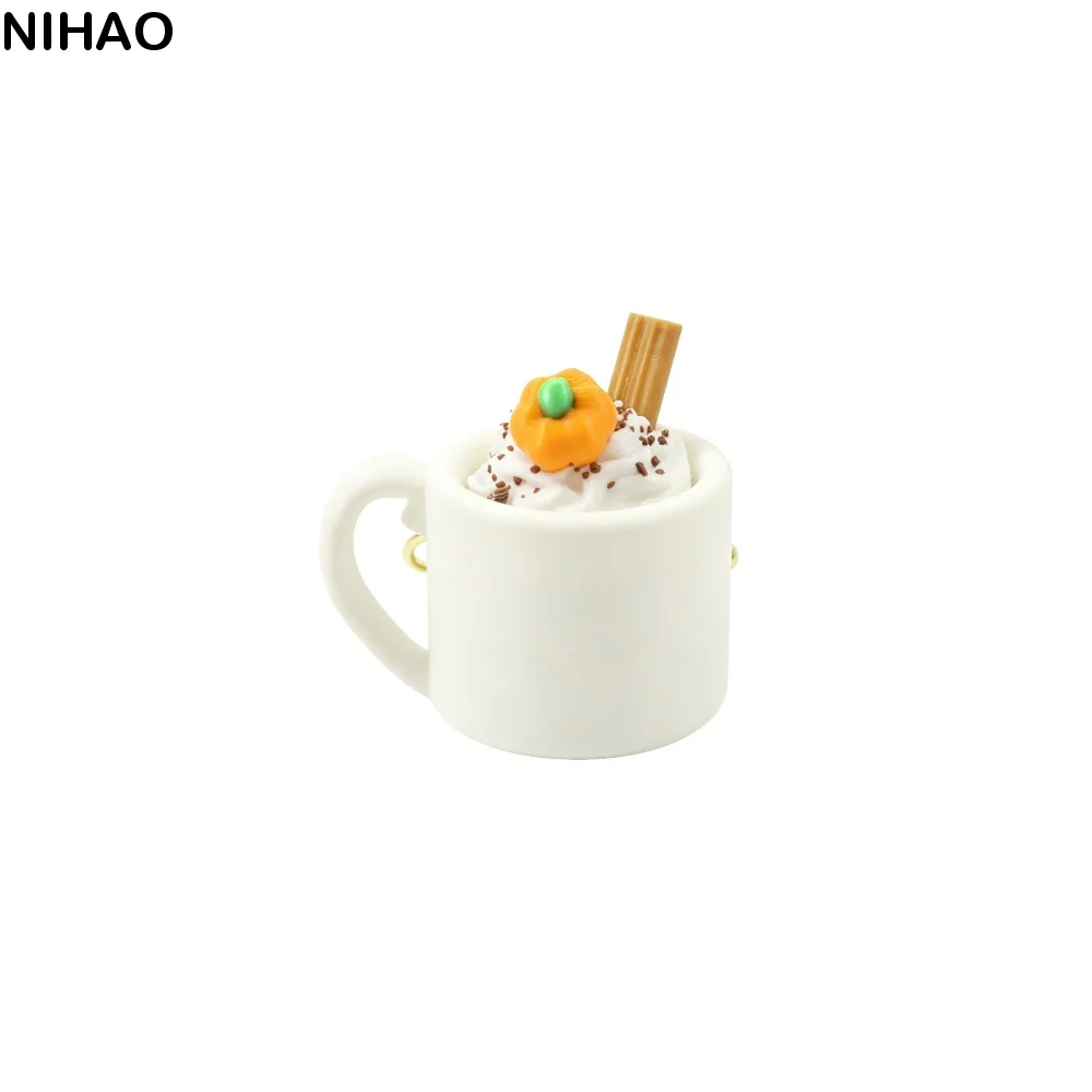 3D Printed Artificial Sundae Mug Clicker Mug Shaped Click Sound Simulated Ice Cream Fidget Keychain Coffee Cup Mechanical Click