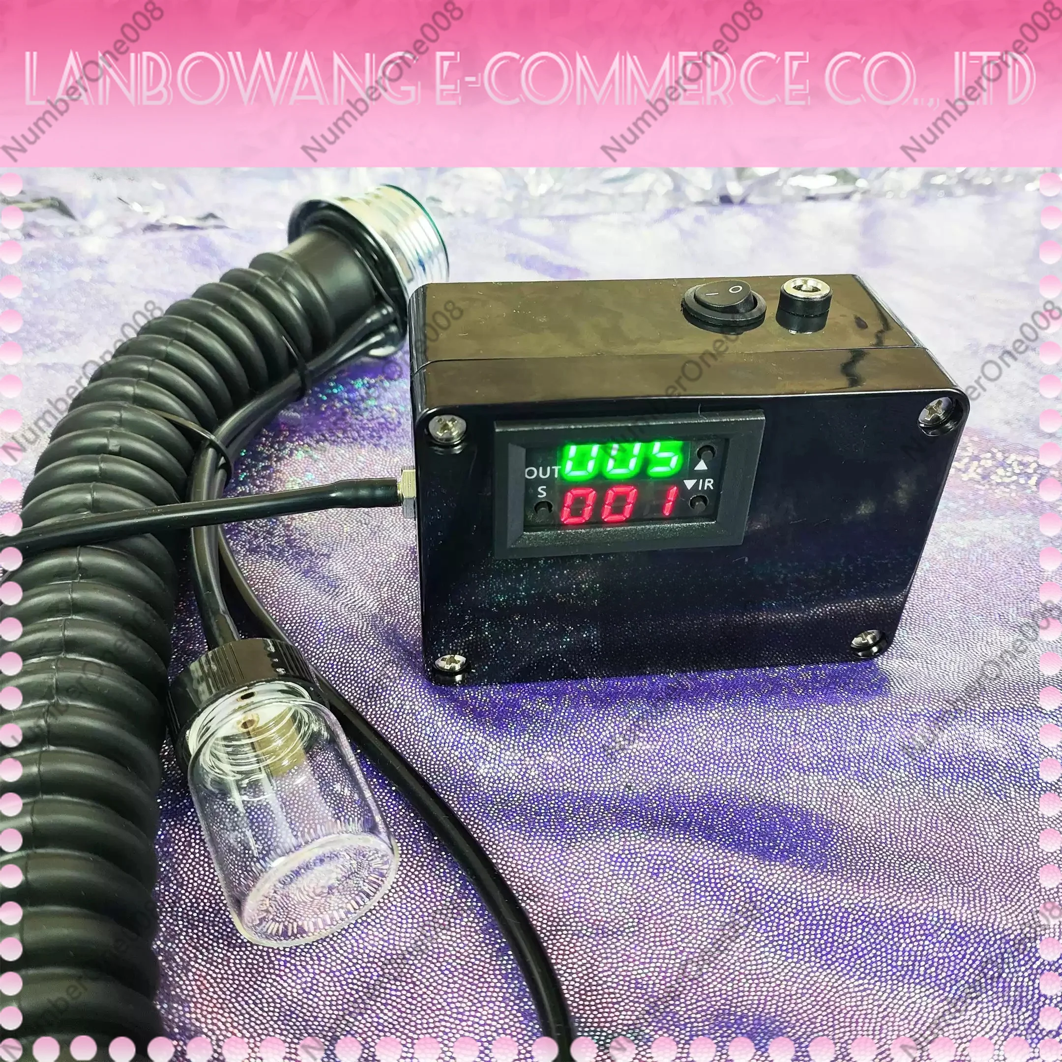 A Set of Infinite Cycle Timed Gas Conduction Machine, A Set of Charging Screen Display