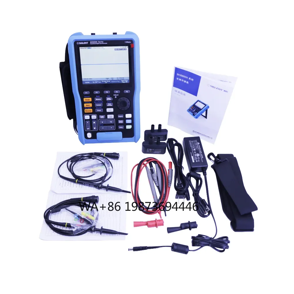 

SHS810X Digital Handheld Oscilloscope 2 Channel 100MHz 1GSs/ Memory 12 Mpts