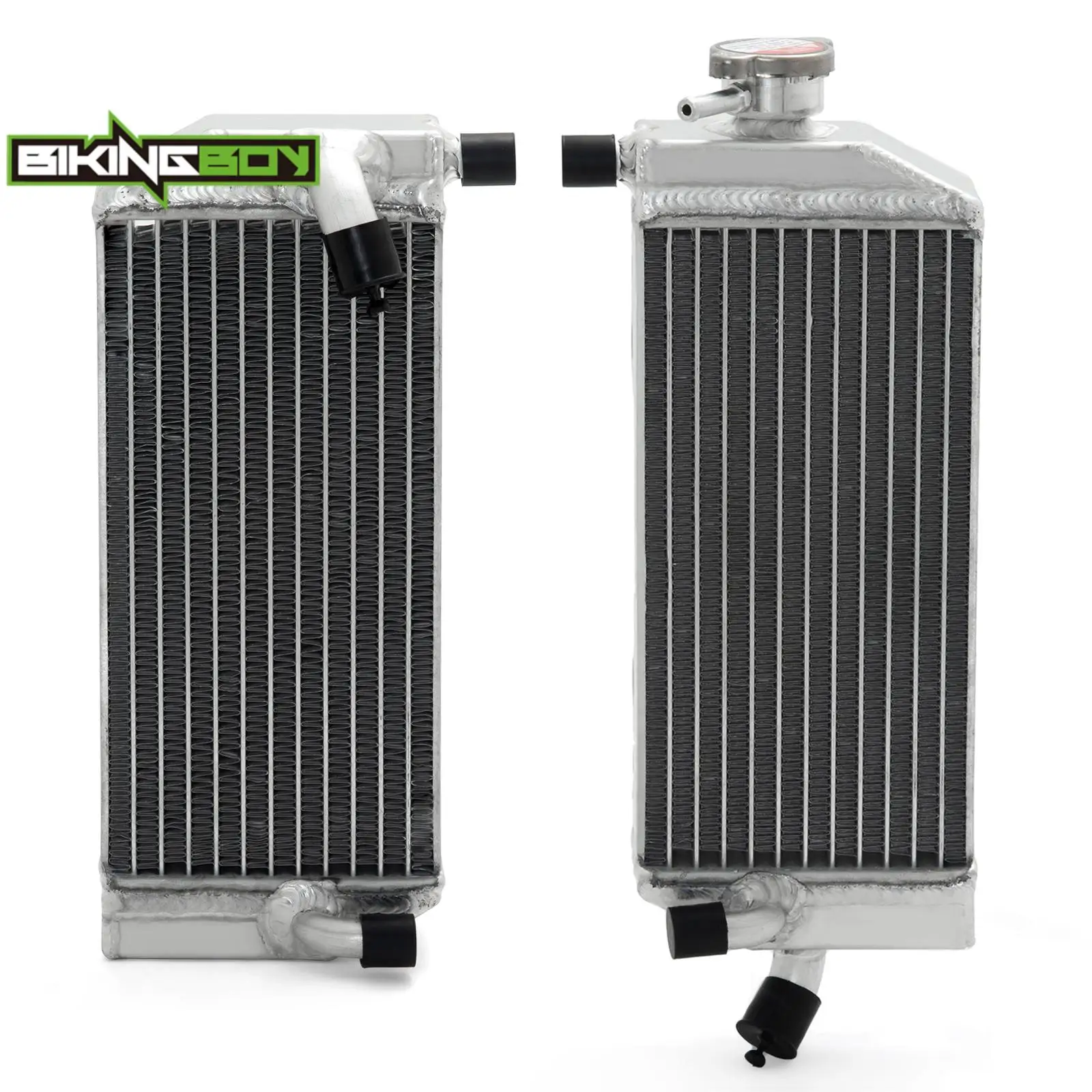 BIKINGBOY Engine Cooling Radiator RM125 96 97 98 99 00 01 02 03 04 05 06 07 08 RM250 89-92 91 01-08 RMX 250 89 90 Water Cooler