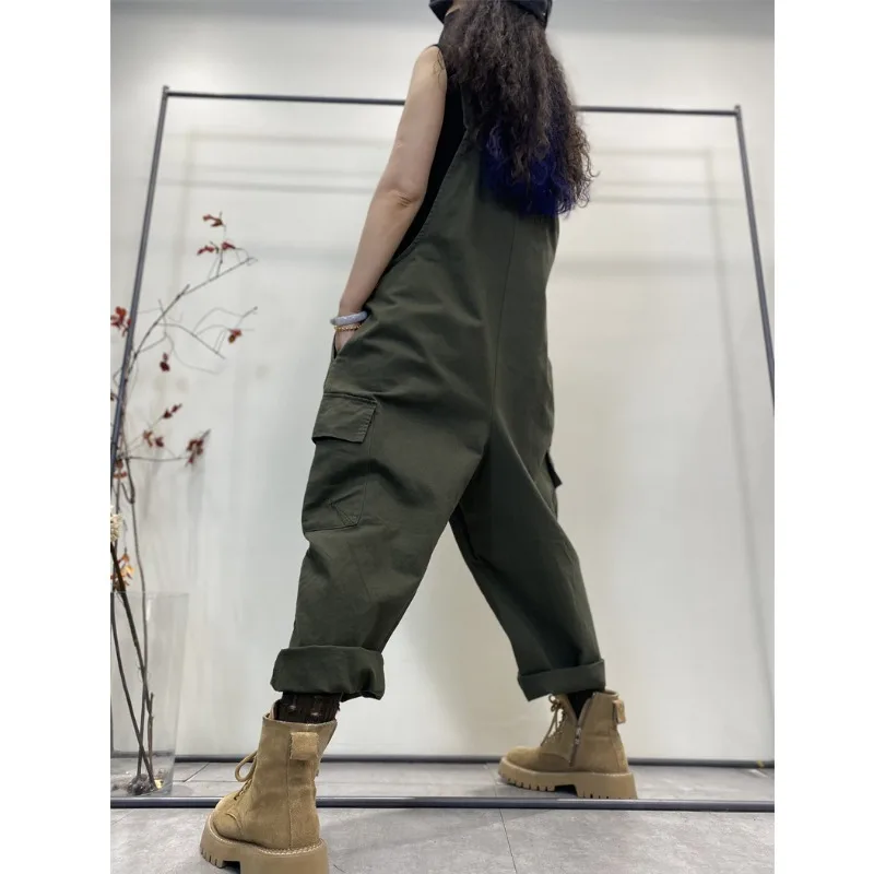 Pantaloni casual Faionable da donna autunno inverno Gamba larga Pantaloni a taglio dritto in cotone a vita alta in puro colore Effetto dimagrante