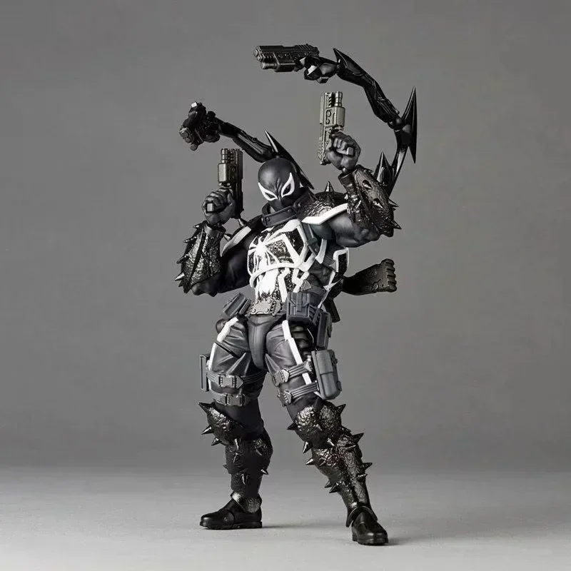 تمثال Kaiyodo Revoltech Venom Agent Yamaguchi PVC - لعبة يوجين طومسون القابلة للجمع