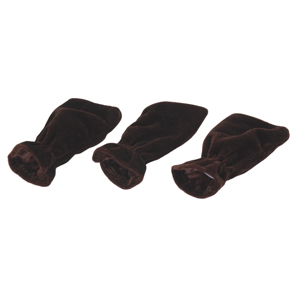 

3 Pcs Piano Pedal Cover for Upright Mat Black Musical Accessories Thicken Instrument Foot Pedals