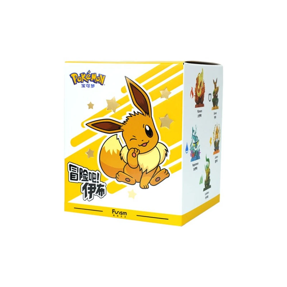Pokemon Blind Box Pokémon Adventure Series Action Figure Modello Decorazione ornamentale Raccogliere giocattoli Regalo di Natale