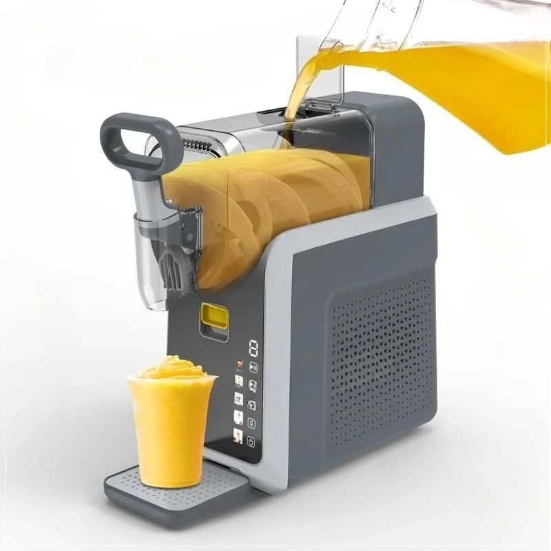 Portable Ice Cream Freezing Multifunctional Slushie Maker Automatic 2L Counter Frozen Drink Soft Drinks Slushy Machine