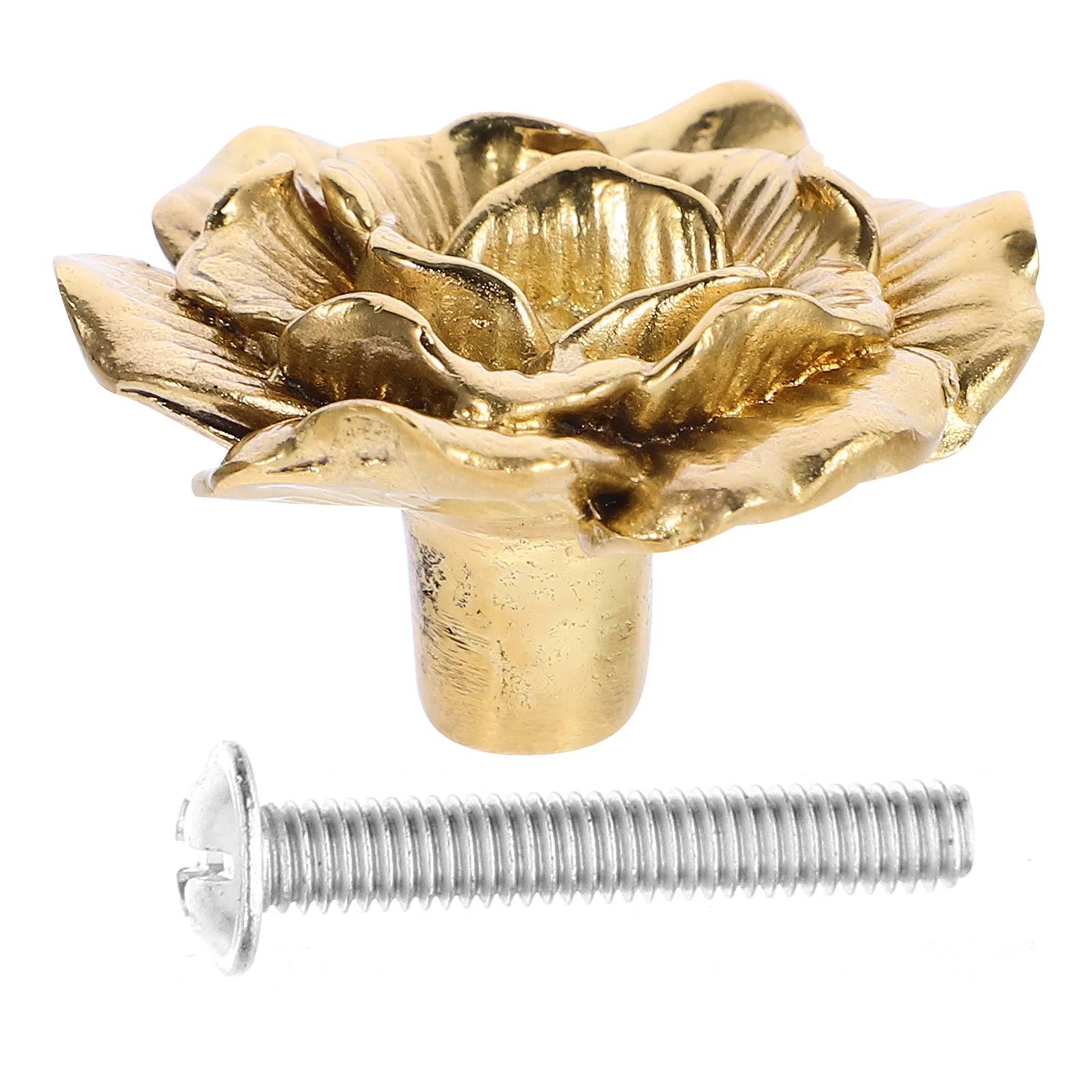 装飾的な真鍮製キャビネットノブ、メタル製引き出しプル、ファームハウス、ヴィンテージ、モダンスタイル家具用、124個の食器棚ノブ