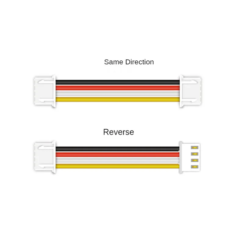 Cable de silicona de 26AWG, XH-2.54 XH, 2,54mm, 2/3/4/5/6/7/8/9/10P, conectores de paso de Pin XH, conector hembra y macho