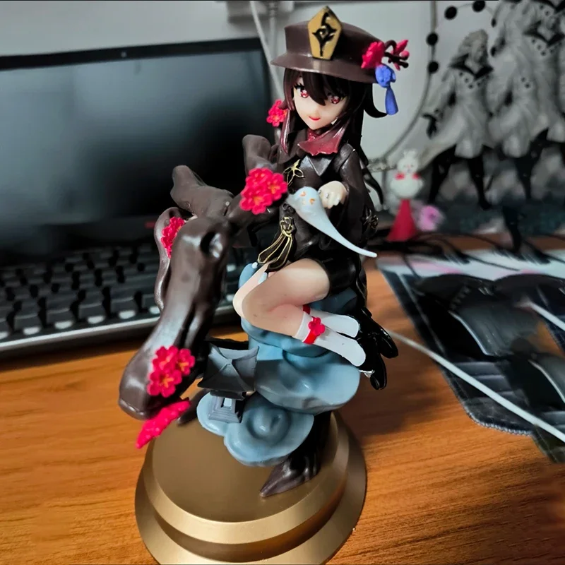 Figurine en PVC Hu Tao Anime KatSauGenshin Impact, figurines d'action de fille mignonne, modèle de collection Hentai, jouets poupées, cadeaux d'anniversaire, nouveau