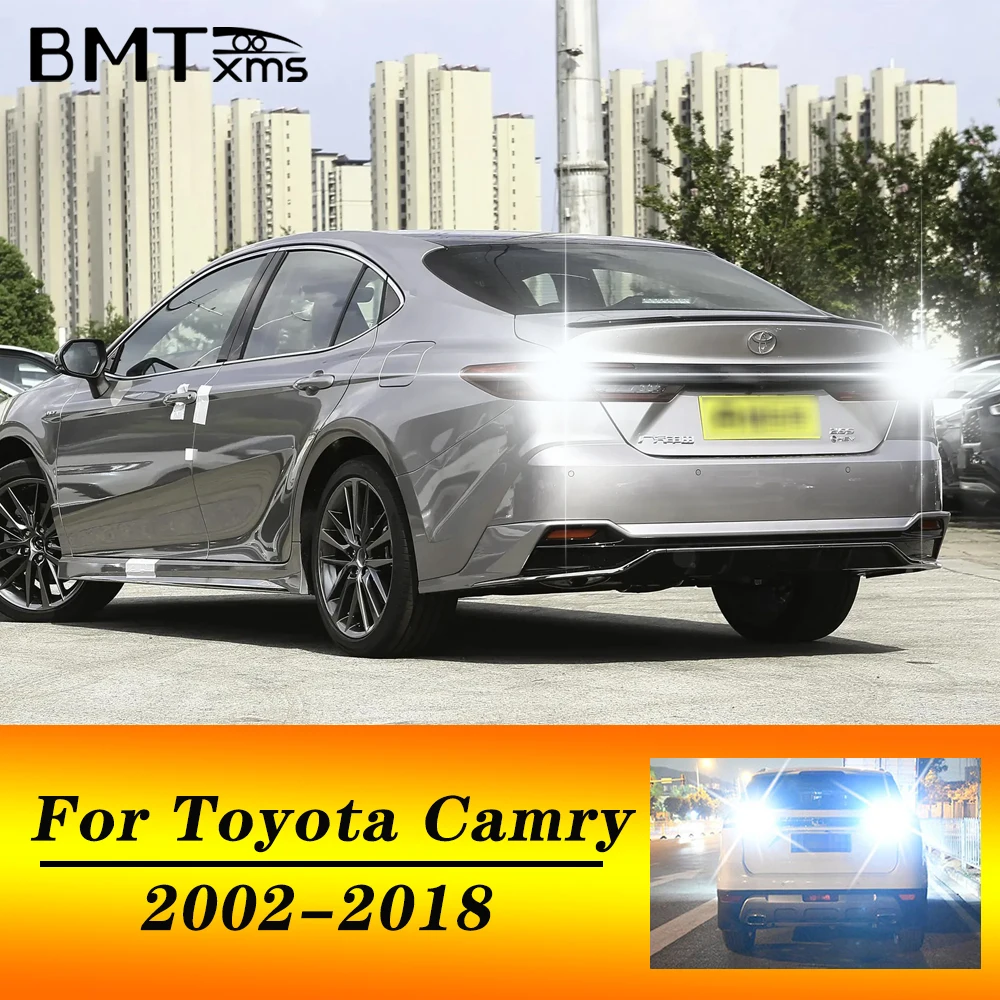 BMTxms 2PCS W16W T15 LED Reverse BackUp Light Blub Canbus For Toyota Camry 2002 2003 2004 2005 2006 2007 2008 2009 2010 2011-201