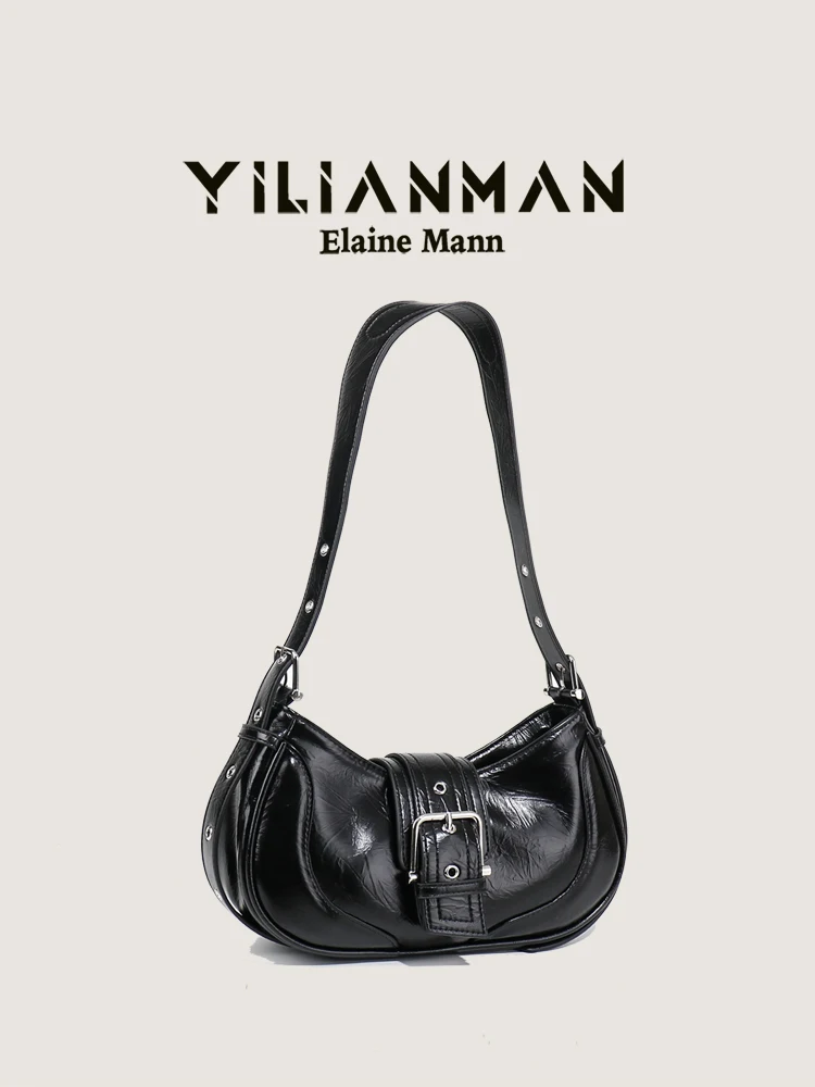 Elegant Fashionable Women's Bag 2026 New Style Ins French Bread Bag Underarm Versatile Single Shoulder Bag by Yilin Man