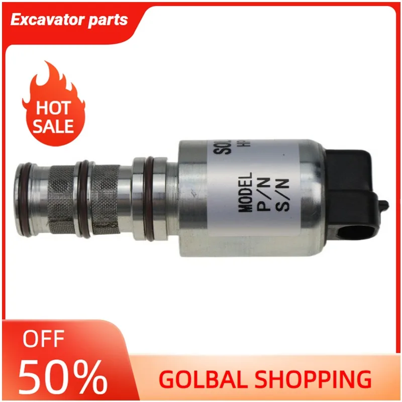 Magneetventiel RE181142 voor John Deere 7610 7710 8100 8120 8120 T 9100 9320 T 2Pin