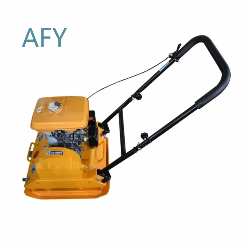 Heavy-Duty Plate Compactor Tamper for Soil Compaction Landscaping Construction Grading Foundation Work Road Building Tamping