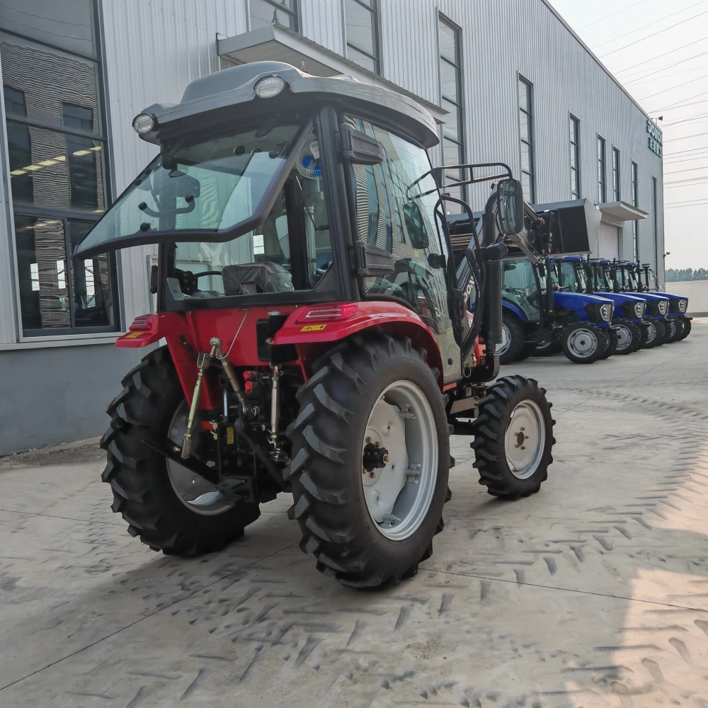 50HP Tractor, Available with EU COC Standard Euro V Engine and FEL. Manufacturer Promotion