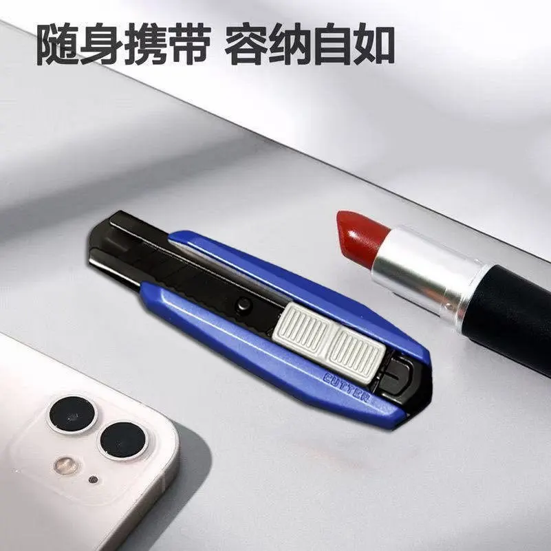 Mini 18mm Precision Craft  Art Knife 5 Replaceable Blade For Wallpaper Cutting Unpacking Student & Office Craft Practical Tools