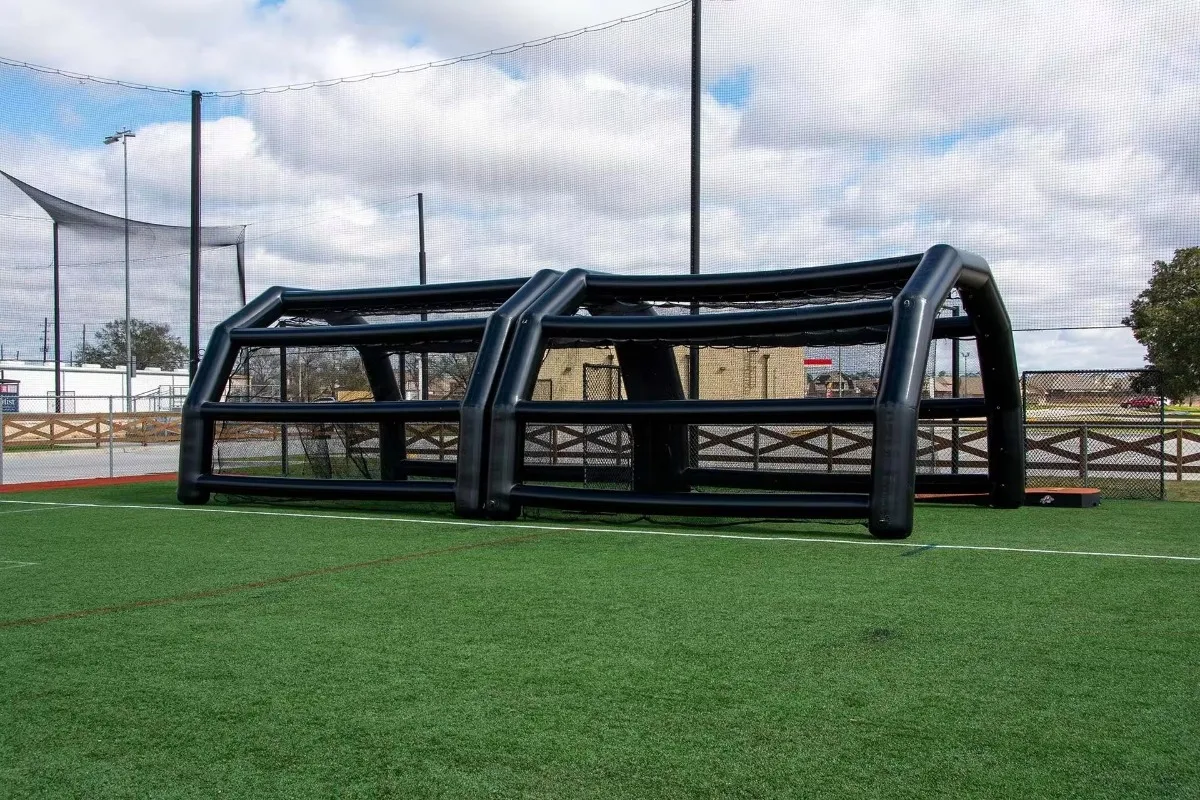 party rental equipment, baseball net batting cage, inflatable sports game baseball batting cage