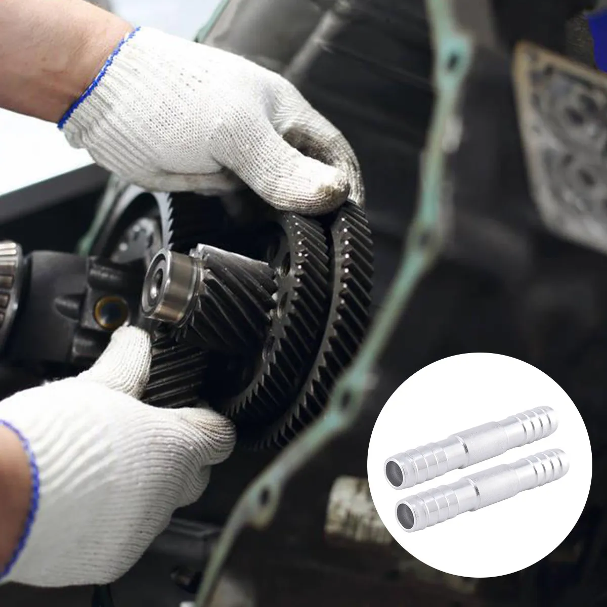 10Pcs 11Mm Fuel Line Quick Disconnect Tool Kit Professional Transmission Cooler Automotive Ac Hose Repair Connection