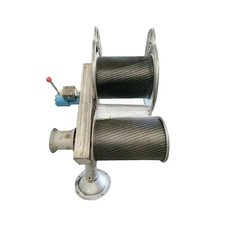 high quality Medium-sized Two-wheel Inclined Hydraulic Net Conveyor ized Fishing Boats