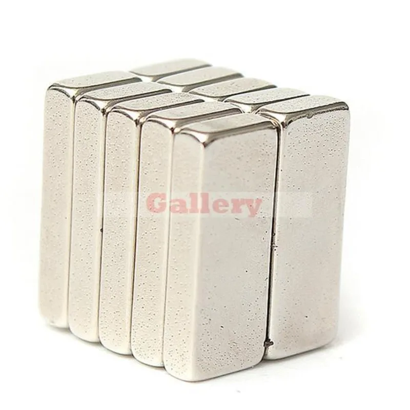 Iman Neodimio Atacado 50pcs Lot N50 15*8*5mm Strong Block Magnets Rare Earth Neodymium magnet decorative magnets