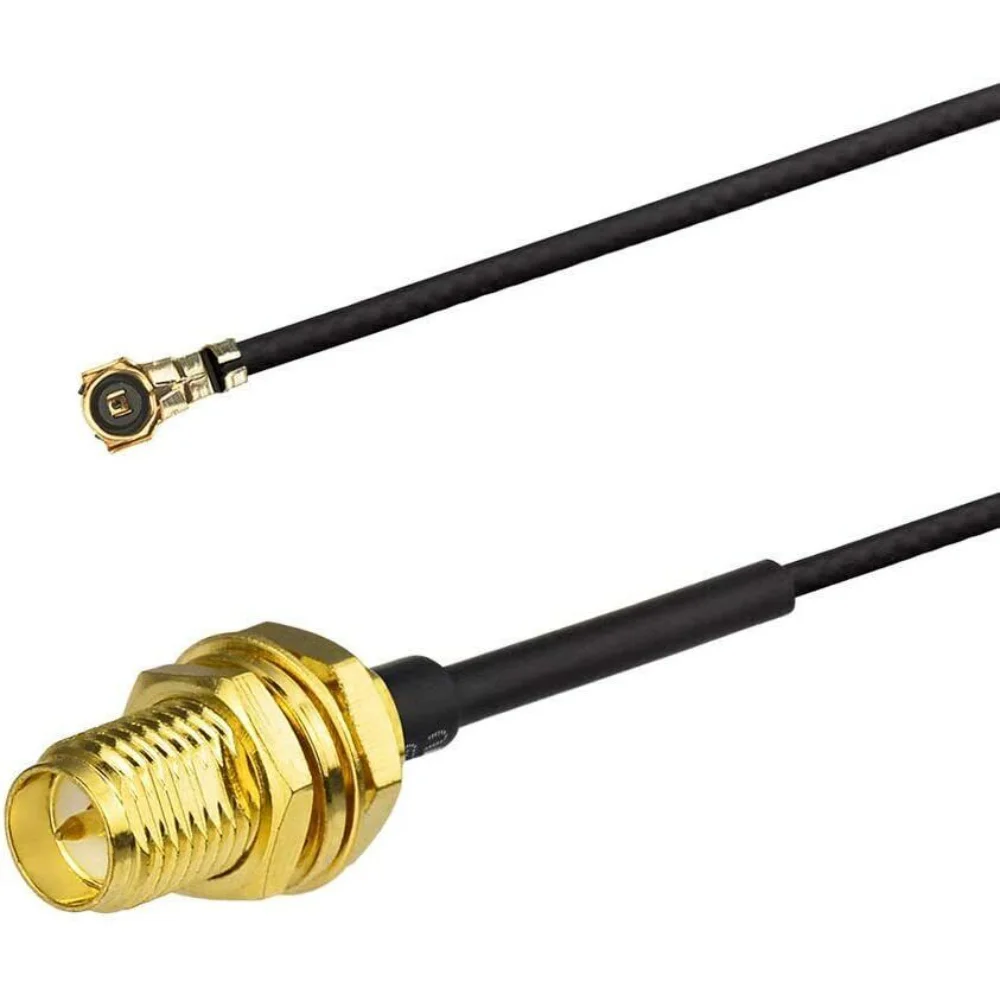 2x8dBi ثنائي النطاق 2.4 جيجا هرتز 5.8 جيجا هرتز هوائي RP-SMA ذكر + 2x15 سنتيمتر SMA ذكر إلى I-P-E-X-MHF4 كابل ضفيرة لبطاقة M.2 NGFF WiFi WLAN