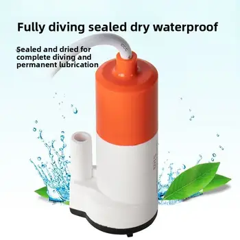 12V mikro ponorné přenosné stejnosměrné vodní čerpadlo, baterie, čerpadlo na vodní nádrž pro obytné vozy, sada na čaj, vodní čerpadlo pro potravinářský obytný vůz, loď 6 nejlepší prodej 12V vodní čerpadlo s baterií - №2