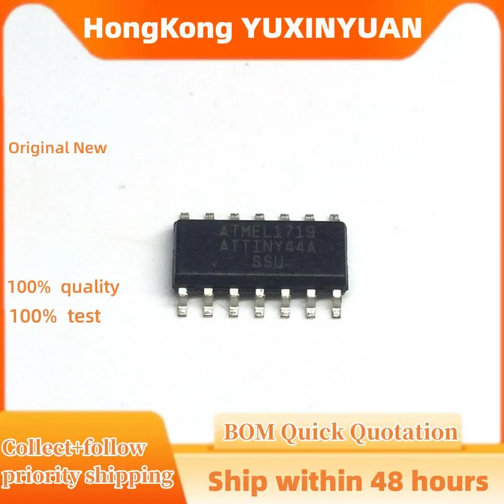 10pcs/lot  ATTINY44A-SSU SOP14 ATTINY84A-SSU ATTINY24A-SSU ATTINY20-SSU,New Original