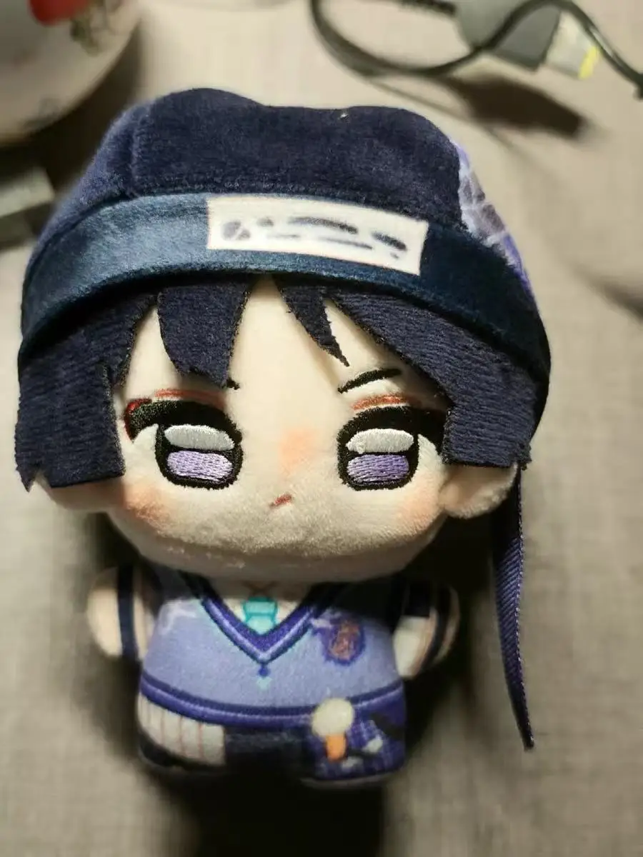 Genshin Impact Wanderer Scaramouche Muñeco de algodón de 10 cm Nunu/Neptune Body Fan hecho regalo coleccionable