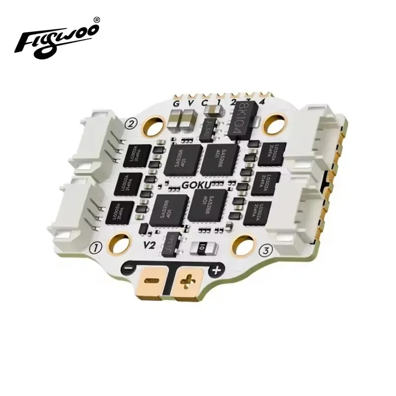 Flywoo GOKU GN405 Nano HD 20A Stack V3 W/ TXCO ELRS 2.4g Plug&Play O4 / O4 Pro RC Parts
