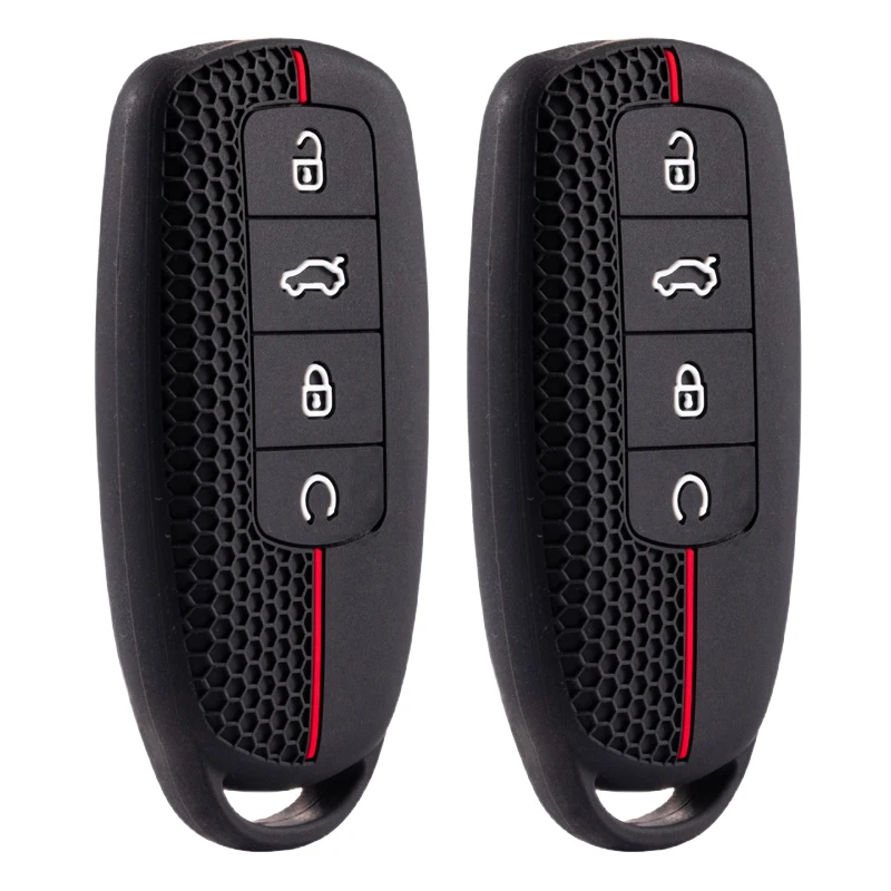 Silikon-Schlüsselhülle für Chery Jaecoo Tigo 7 8 Pro Max Omoda C5 Tigo 7 8 Plus Arrizo 5 Plus Auto-Styling