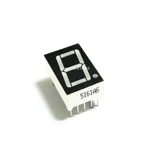 10pcs Green 0.56in 7-Segment LED Display Hblljmjn