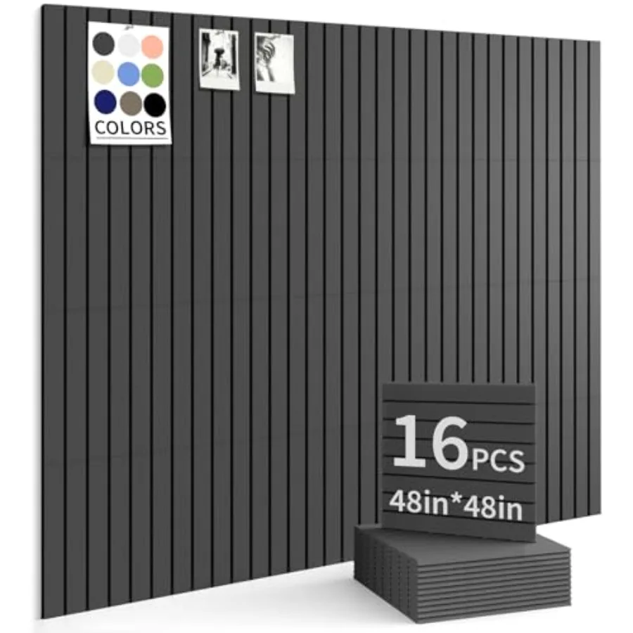

Большая доска для объявлений 150x90 см, пробковые доски для стен, 16 штук, войлочные настенные панели, фотодоска, пробковая доска для офиса и дома, доска для заметок