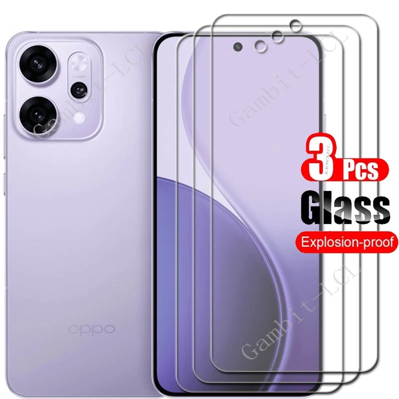 1-3PCS Tempered Glass For OPPO Reno14 Pro Protective ON OPPOReno14Pro OPPOReno14 Reno14Pro Reno 14 Screen Protector Cover Film