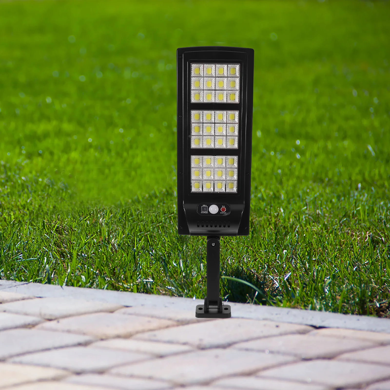

Solar Street Lights Outdoor Motion Sensor Waterproof High Brightness Led Light Remote Control Yard Garden Porch Patio Fence