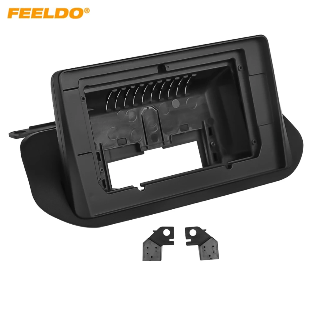 

Car Audio 10.1" Big Screen Head Unit Dash Fascia Panel Frame Kit Adapter For Nisaan X-Trall 2021 (Overseas) Dash Frame