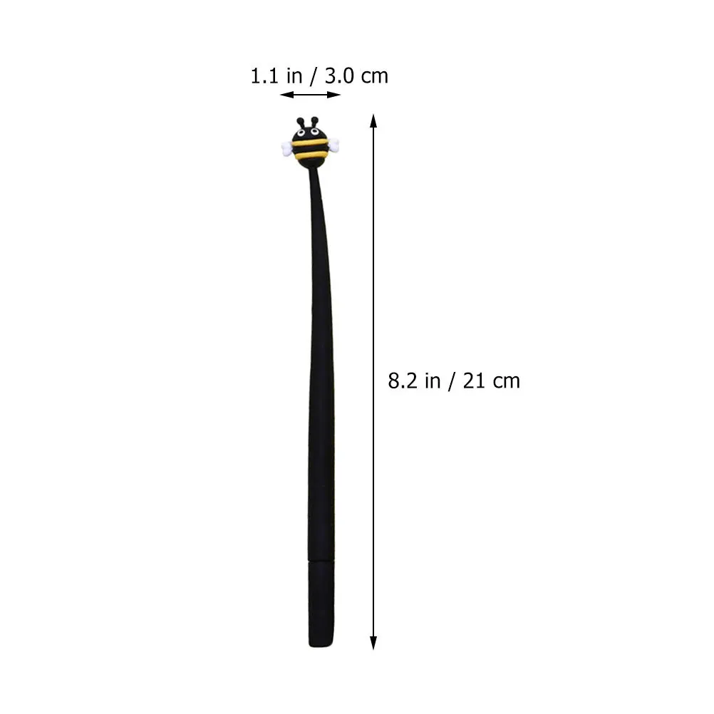 

4pcs Ballpoint Pens Bee Shape Design Smooth Writing For Office School Stationery Students Supplies Cartoon Animals Shaped